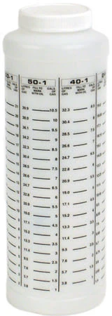 Attwood 11873-1 Oil To Gas Mixing Container - Wide Mouth Quart Size