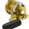 Avet HXW Raptor 3-Speed Lever Drag Casting Reel - Gold