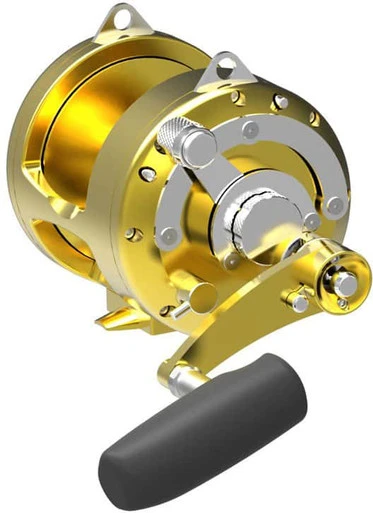Avet T-RX 50 2-Speed Lever Drag Big Game Reels Gold 1 Avet T-RX 50 2-Speed Lever Drag Big Game Reels Gold