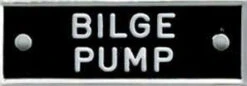 Bernard IP002 Bilge Pump 1.5in Identi-Plate