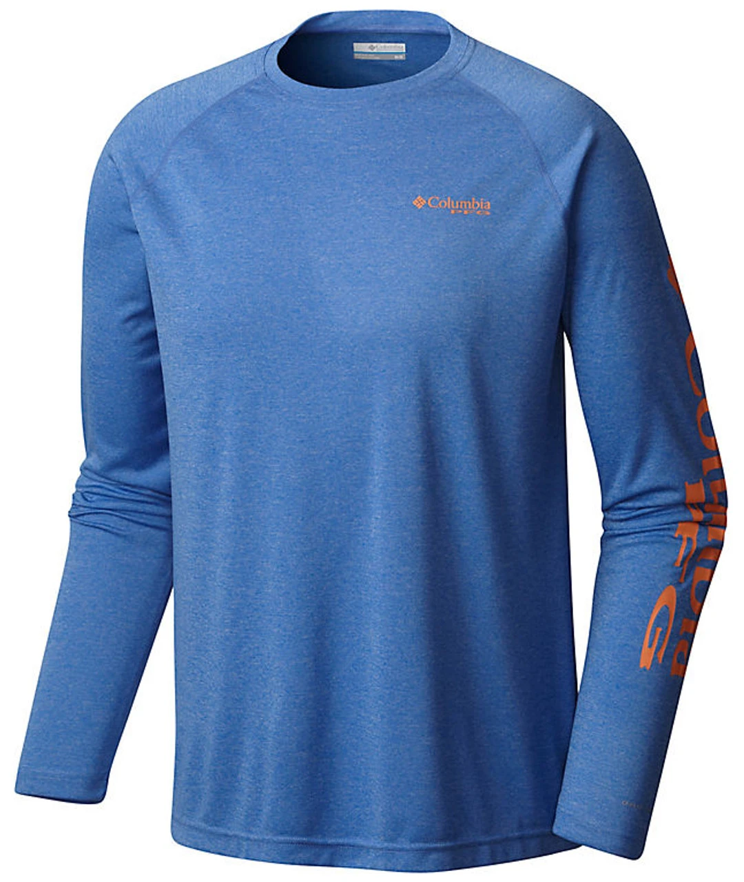 Columbia Terminal Tackle Heather Long Sleeve Shirt - Vivid Blue XL 1 Columbia Terminal Tackle Heather Long Sleeve Shirt - Vivid Blue XL