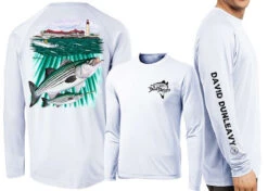 David Dunleavy Striper/Lighthouse Long Sleeve Shirts -Fishing Tackle Shop david dunleavy striper lighthouse long sleeve shirts 38170.1651409287