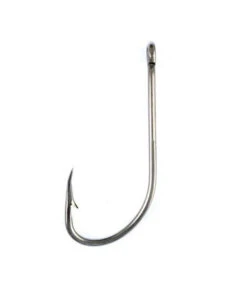 Eagle Claw 089A Plain Shank Offset Hooks - A Pack