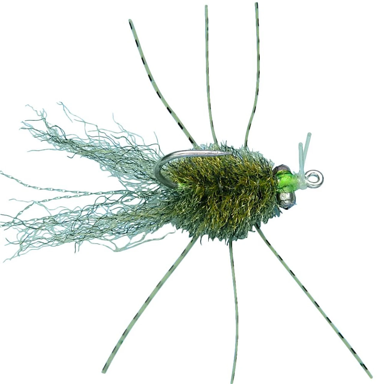 Enrico Puglisi Micro Crab Saltwater Fly W/ Bead Chain Eye 2 Enrico Puglisi Micro Crab Saltwater Fly W/ Bead Chain Eye - Image 2