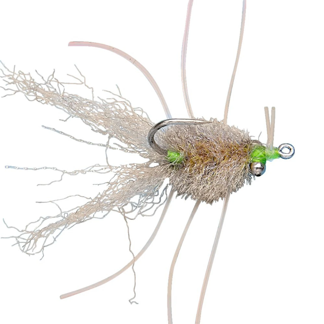 Enrico Puglisi Micro Crab Saltwater Fly W/ Bead Chain Eye 1 Enrico Puglisi Micro Crab Saltwater Fly W/ Bead Chain Eye