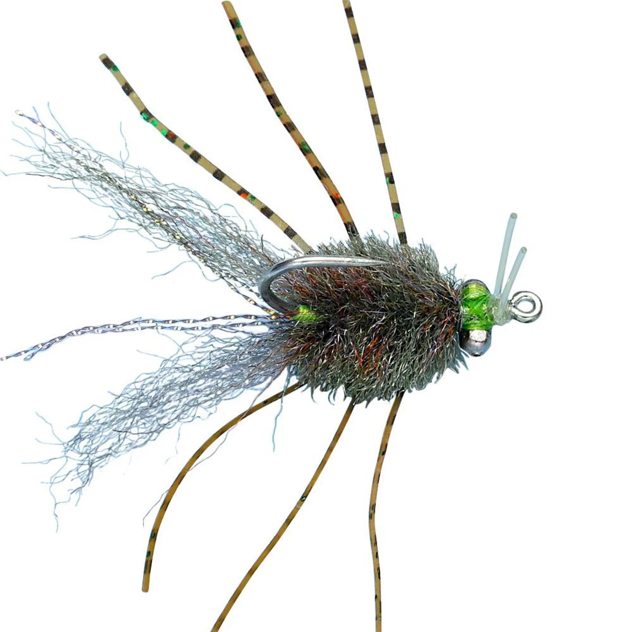 Enrico Puglisi Micro Crab Saltwater Fly W/ Bead Chain Eye 3 Enrico Puglisi Micro Crab Saltwater Fly W/ Bead Chain Eye - Image 3