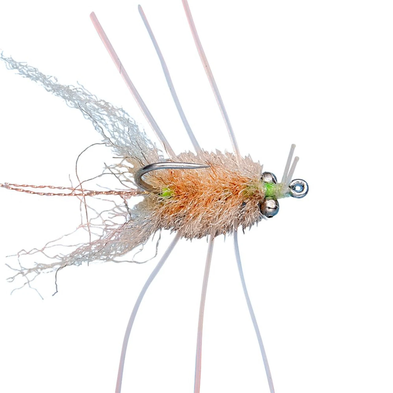 Enrico Puglisi Micro Crab Saltwater Fly W/ Bead Chain Eye 4 Enrico Puglisi Micro Crab Saltwater Fly W/ Bead Chain Eye - Image 4