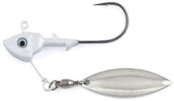 Fish Head Stand-Up Underspin - 1/2 Oz. - Pearl White