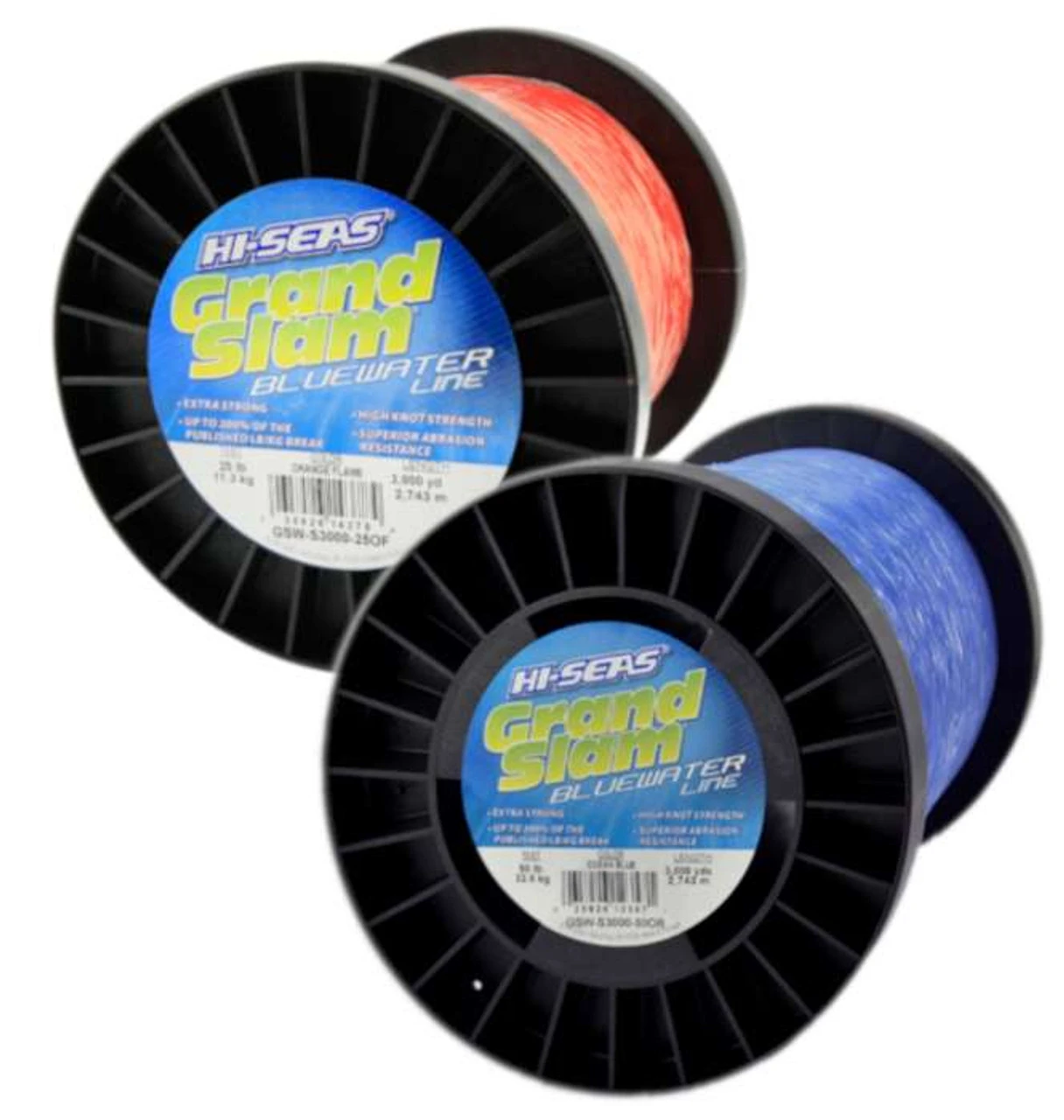 Hi-Seas Grand Slam Bluewater Fishing Line 3000yds 1 Hi-Seas Grand Slam Bluewater Fishing Line 3000yds