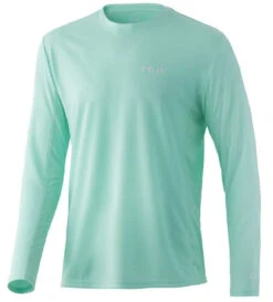 Huk Icon X Long Sleeve Shirt - Beach Glass - 2X-Large