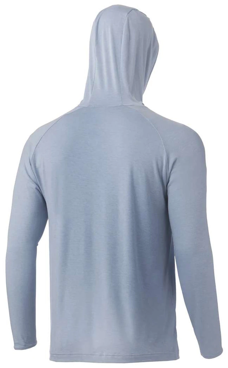 Huk Waypoint Hoodie - Blue Fog - 2X-Large 2 Huk Waypoint Hoodie - Blue Fog - 2X-Large - Image 2
