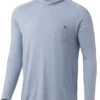 Huk Waypoint Hoodie - Blue Fog - 2X-Large