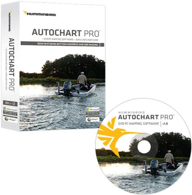 Humminbird 600032-1 AutoChart PRO DVD PC Mapping Software 1 Humminbird 600032-1 AutoChart PRO DVD PC Mapping Software