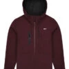 Jetty Oyster Shell Jacket - Oxblood Black - X-Large
