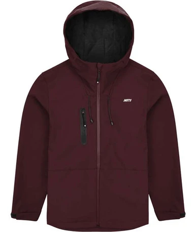 Jetty Oyster Shell Jacket - Oxblood Black - X-Large 1 Jetty Oyster Shell Jacket - Oxblood Black - X-Large