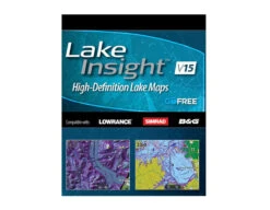 Lowrance Lake Insight High-Definition Lake Maps