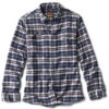 Orvis Mid Mountain Tech Flannel Shirt - Ink - Large