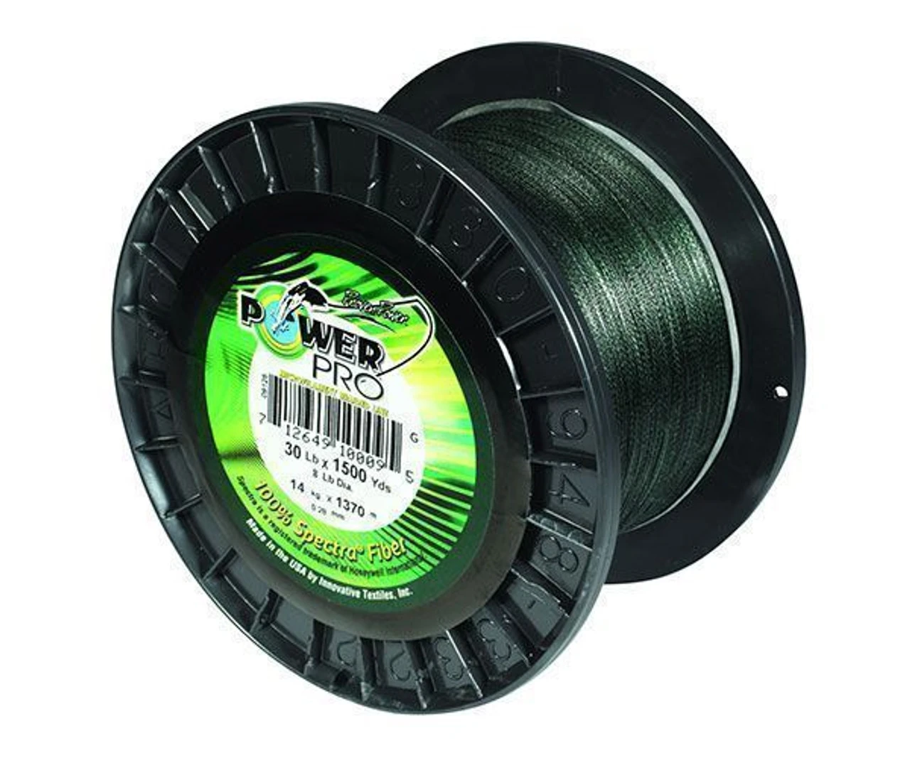 Power Pro PowerPro Braided Spectra Fiber Fishing Line Moss Green 100LB 150 Yds 2 Power Pro PowerPro Braided Spectra Fiber Fishing Line Moss Green 100LB 150 Yds - Image 2