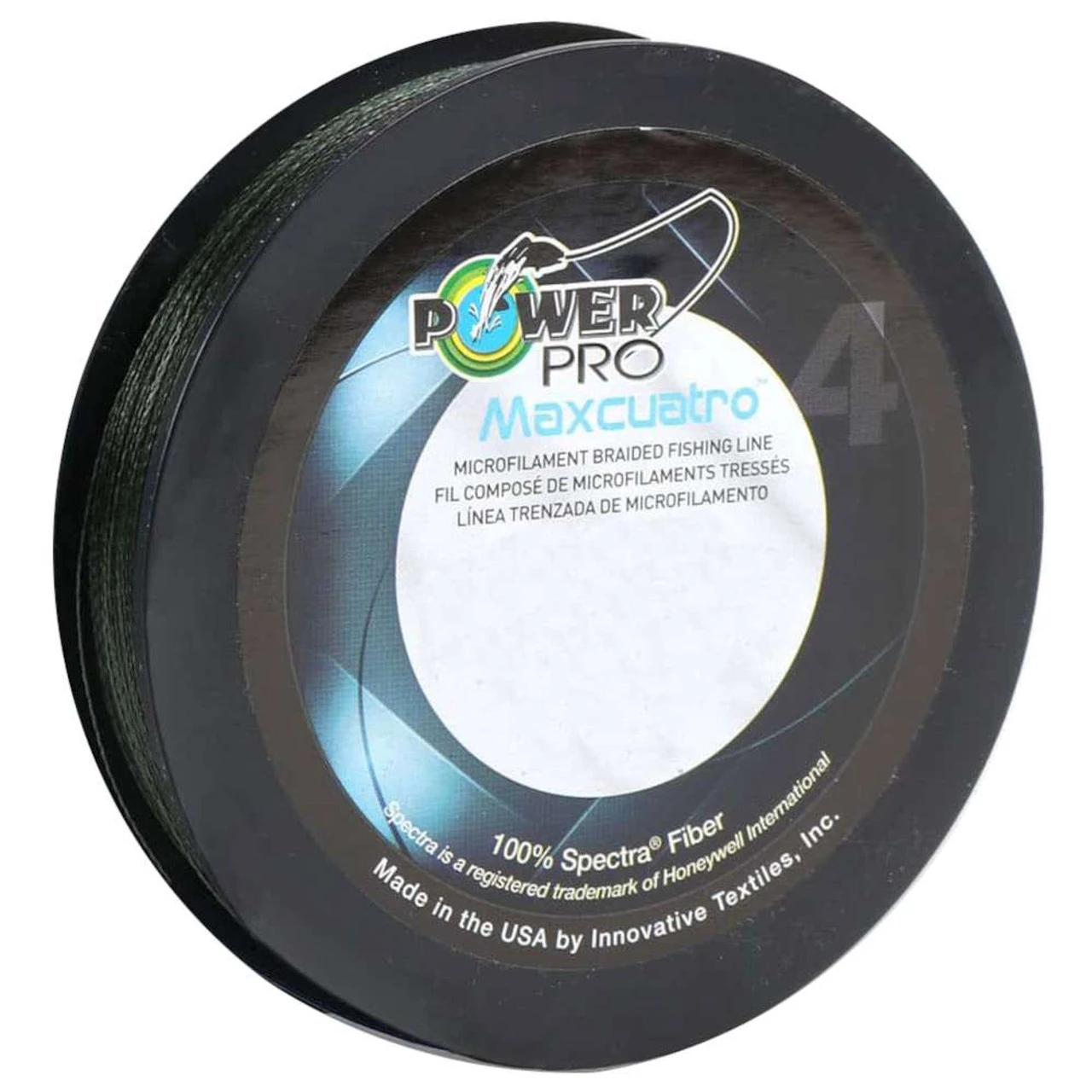 Power Pro PowerPro Maxcuatro Braided Fishing Line Moss Green 150yd Spools 2 Power Pro PowerPro Maxcuatro Braided Fishing Line Moss Green 150yd Spools - Image 2