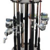 Rush Creek Creations 24 Rod Spinning Storage Floor Racks