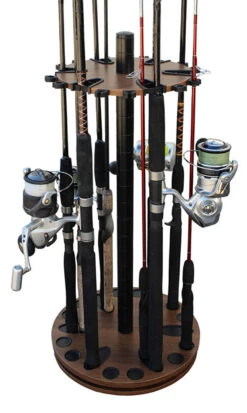 Rush Creek Creations 24 Rod Spinning Storage Floor Racks -Fishing Tackle Shop rush creek creations 24 rod spinning storage floor racks 56621.1651237221