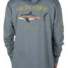 Salty Crew Bruce Hood Tech Tee - Blue - Medium