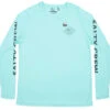Salty Crew Hotwire Pinnacle Raglan Shirt - Aqua