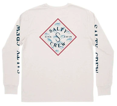 Salty Crew Tippet Atlas Long Sleeve Tee - Vintage White - 2X-Large 1 Salty Crew Tippet Atlas Long Sleeve Tee - Vintage White - 2X-Large