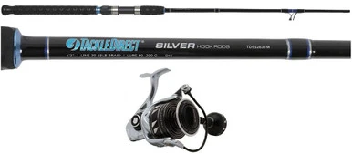 TackleDirect SLAIV4500DX/TDSSJ631M Silver Hook Jigging Combo 1 TackleDirect SLAIV4500DX/TDSSJ631M Silver Hook Jigging Combo