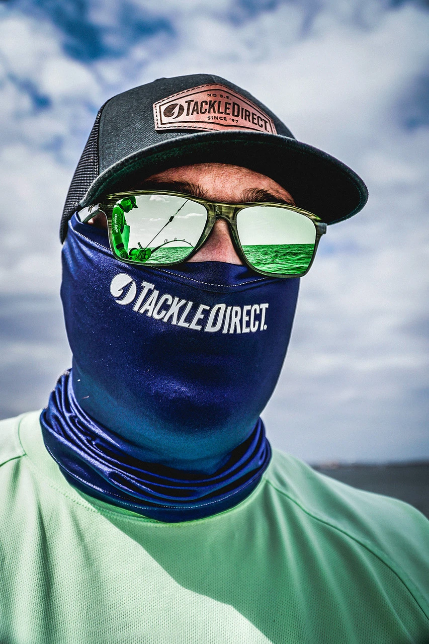 TackleDirect UV Shield Neck Gaiter - Navy 2 TackleDirect UV Shield Neck Gaiter - Navy - Image 2